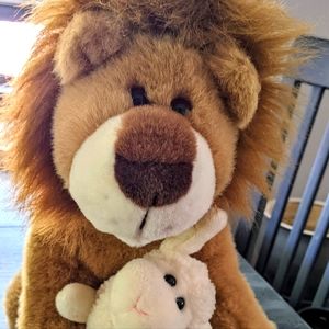 Gund Lion 🦁 & the 🐑 Lamb-New